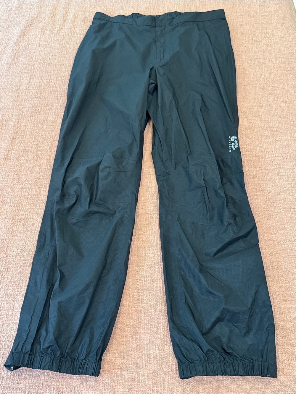 Mountain Hardwear wm’s XL waterproof Black shell Pants